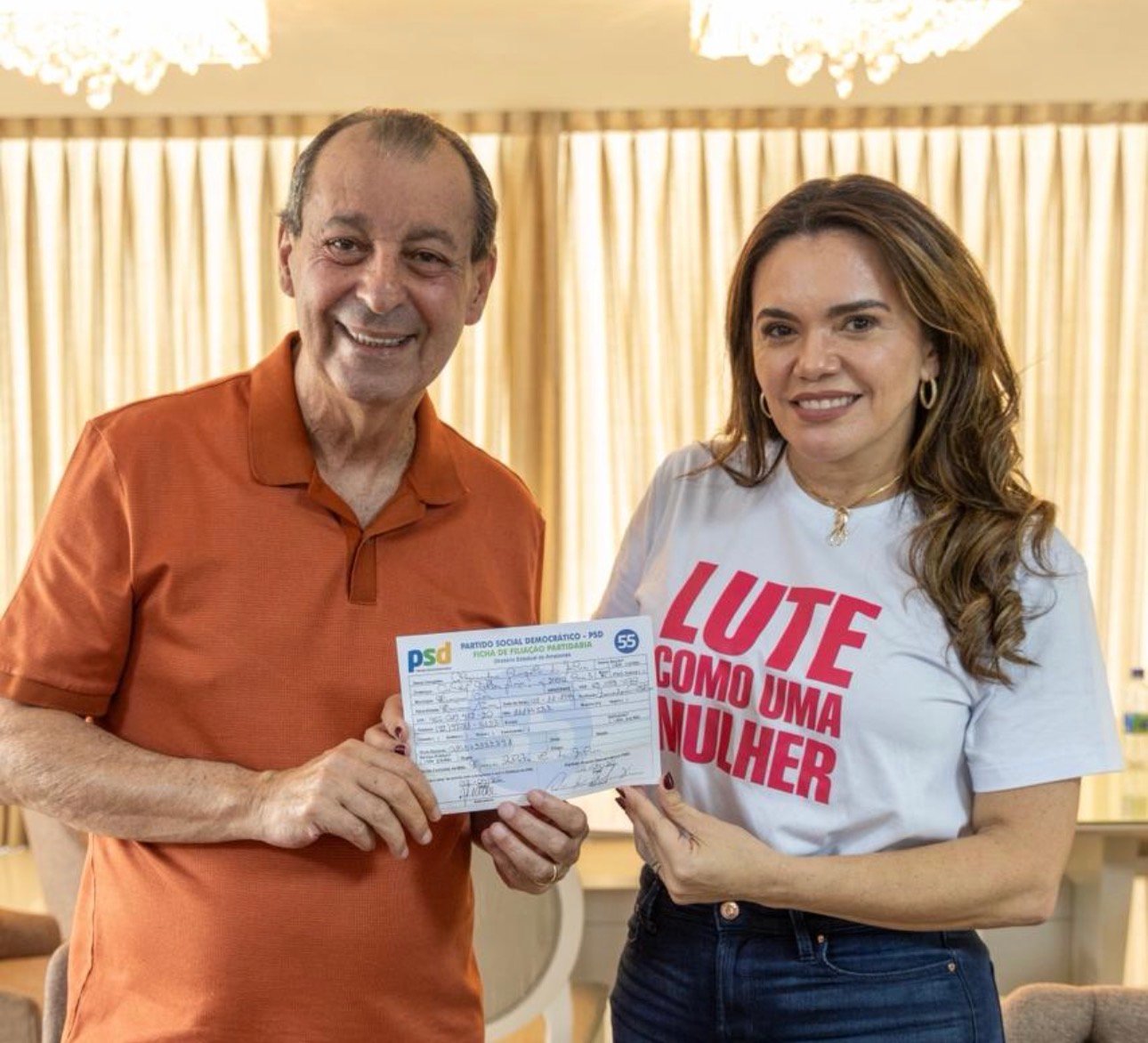 Alessandra Campelo será pré-candidata a vice-governadora do Amazonas ao lado de Omar Aziz