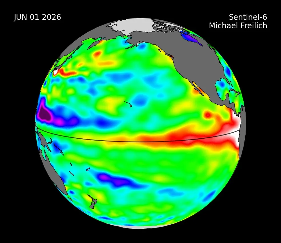 Agência dos EUA confirma chegada do El niño